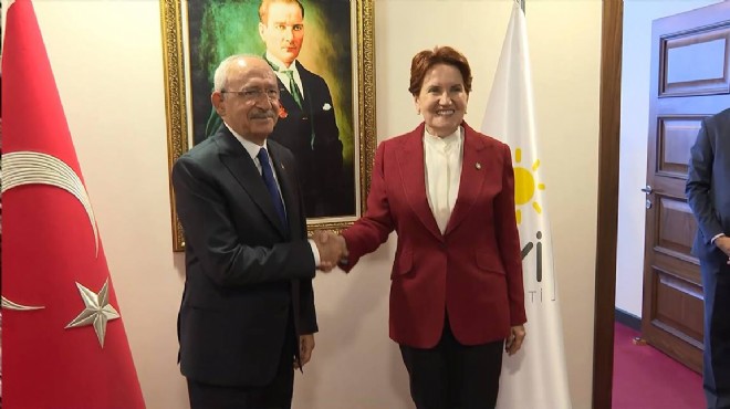 Kılıçdaroğlu ndan Meral Akşener e ziyaret