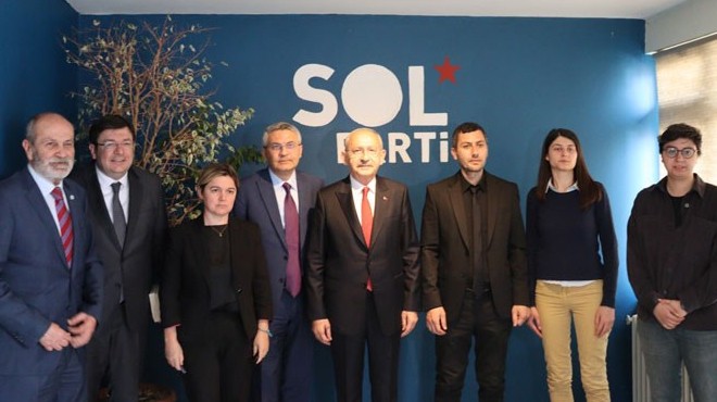 Kılıçdaroğlu ndan SOL Parti ye ziyaret