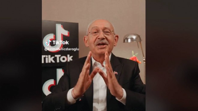 Kılıçdaroğlu TikTok hesabından seslendi