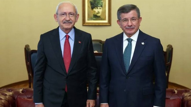 Kılıçdaroğlu ve Davutoğlu bir araya geldi