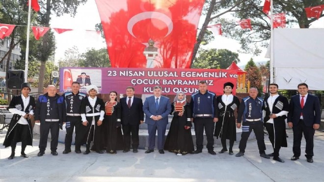 Kınık ta 23 Nisan coşkusu yaşandı