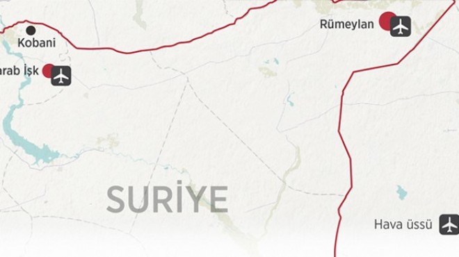 ‘Kobani’de yeni ABD üssüne PYD indirimi’