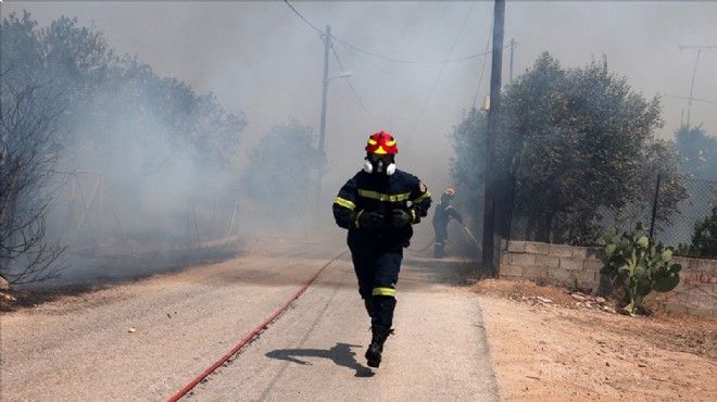Komşu da orman yangını: Köyler boşaltıldı!