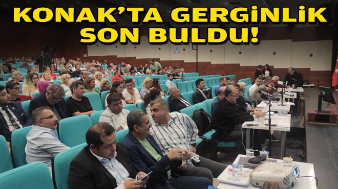 Konak’ta gerginlik son buldu!