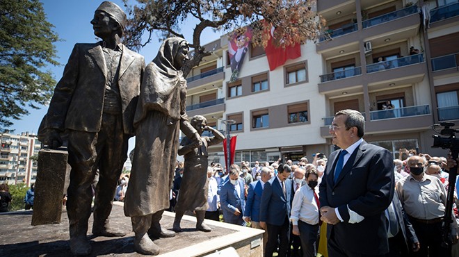 Konak ta Mübadele Parkı ve Anıtı açıldı