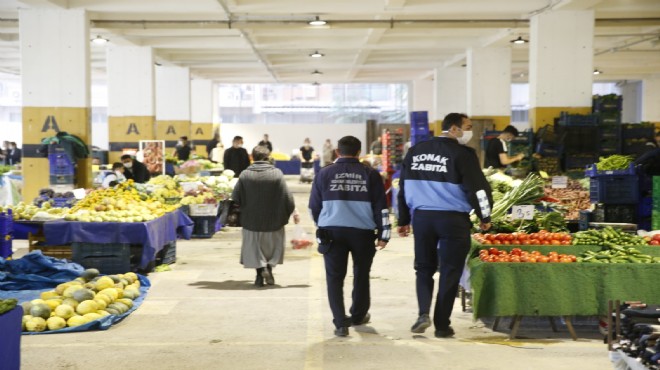 Konak’ta pazarlara kısıtlama ayarı