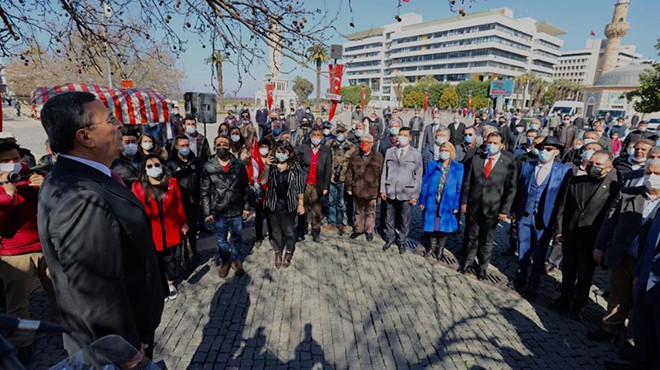 Konak ta tarihi Çınar’ın altında 100. yıla özel tören