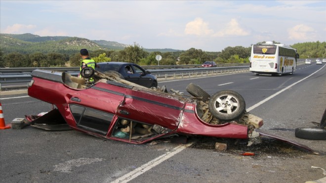 Korkunç kaza... 1 ölü, 3 yaralı!