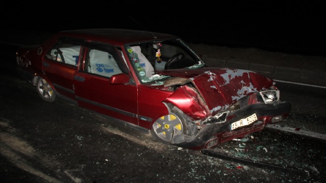 Manisa da korkunç kaza: 2 kişi yaralandı