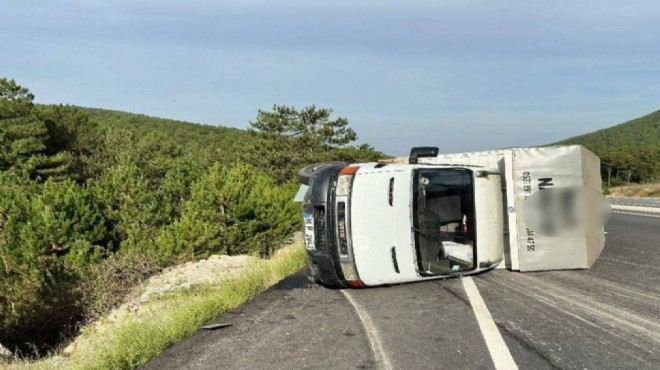 Kütahya da feci kaza: 1 yaralı