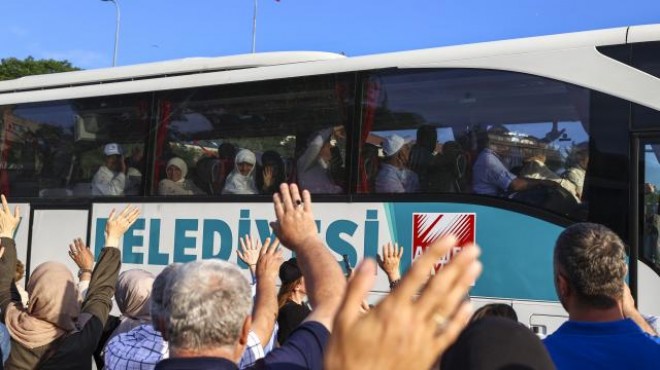 Kutsal yolculuk başladı: İlk hac kafilesi yola çıktı