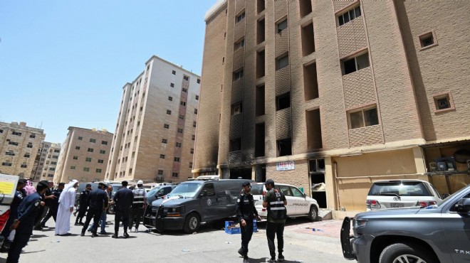 Kuveyt te yangın: 49 kişi hayatını kaybetti