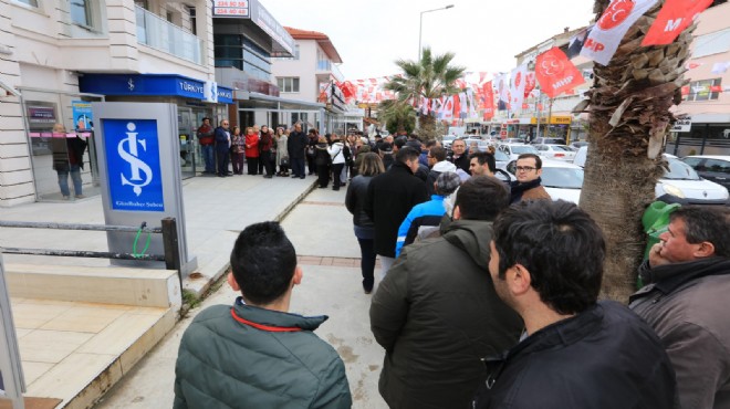 Kuyruk oldu: Güzelbahçe’de ‘İnce’ imece