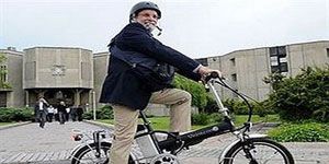 BDP li Kürkçü nün makam aracı bisiklet