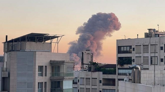 Lübnan duyurdu: Beyrut ta çok sayıda patlama sesi