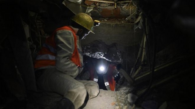 Madenciler deprem bölgesinde binlerce canı kurtardı