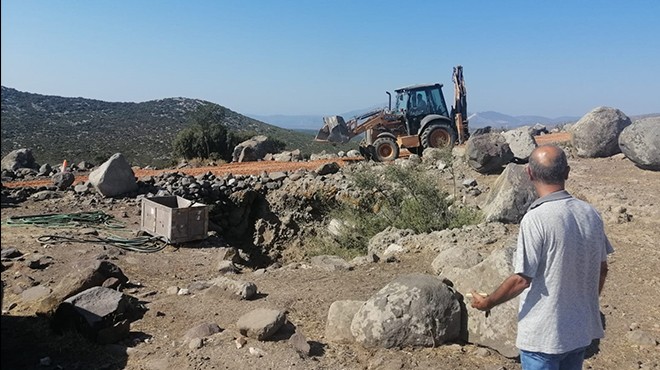 Mahkemenin kapattığı taş ocağını açtırdılar: Kaçak RES!