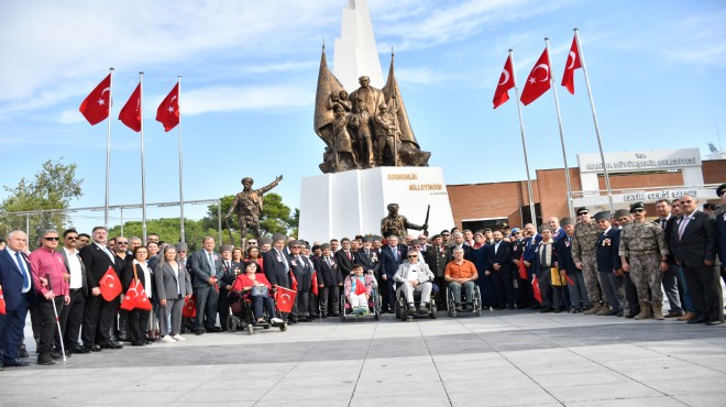 Manisa’da 19 Eylül Gaziler Günü töreni