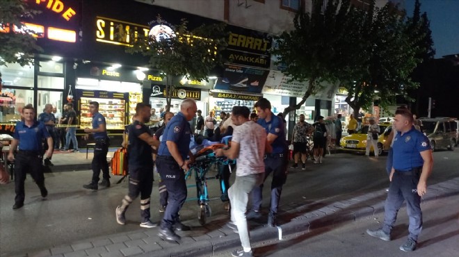 Manisa da olaylı gece... Husumetlisini bıçakladı!