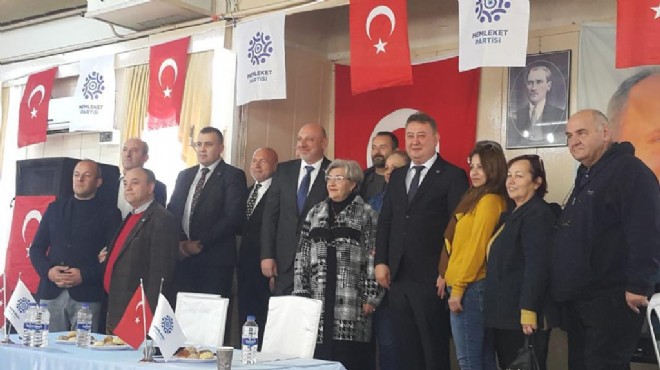 Memleket Partisi Urla da ilçe kongresini gerçekleştirdi