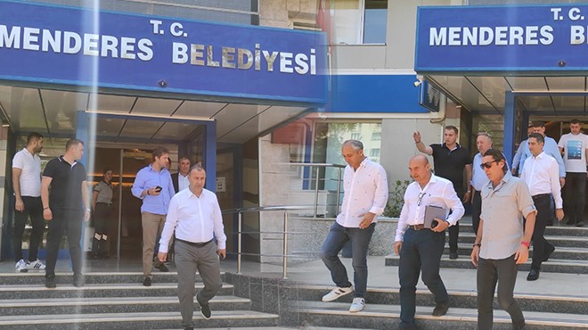 Menderes’te 5 saatlik zirve: Meclis üyeleri görüşme odasında!