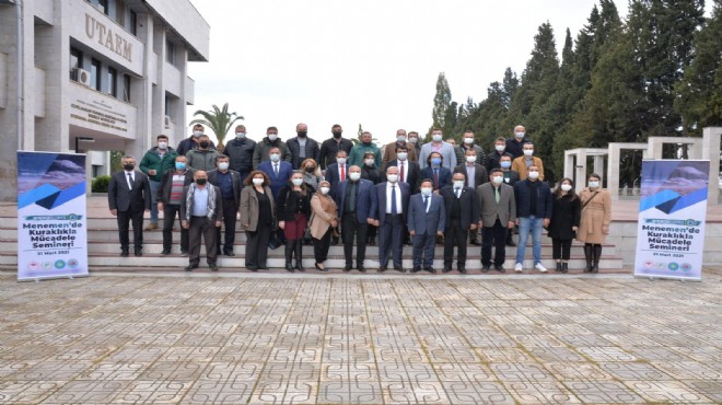 Menemen’de  Kuraklıkla Mücadele  semineri düzenlendi