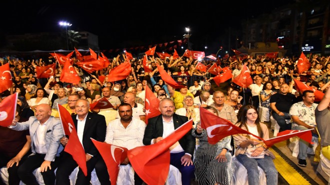 Menemen de kurtuluş festivali start aldı!