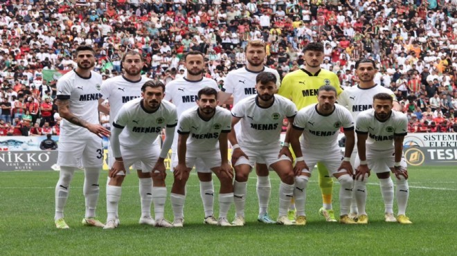 Menemen FK, Erzincan da terleyecek