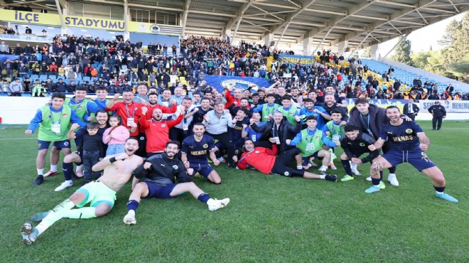 Menemen FK, Play-Off hattında!