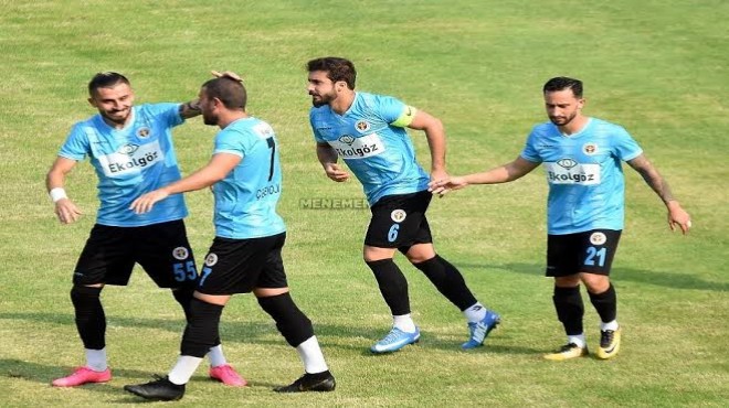 Menemenspor moral buldu