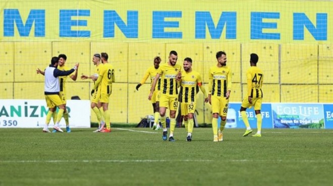 Menemenspor seri istiyor!