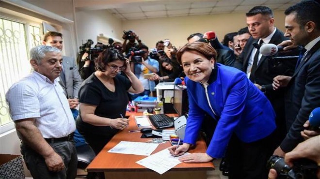 Akşener 100 bin imza için start verdi