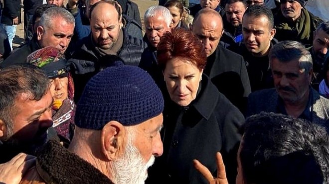 Meral Akşener deprem bölgesinde sahaya indi