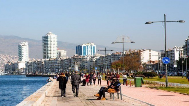 İzmir de bahar havası!