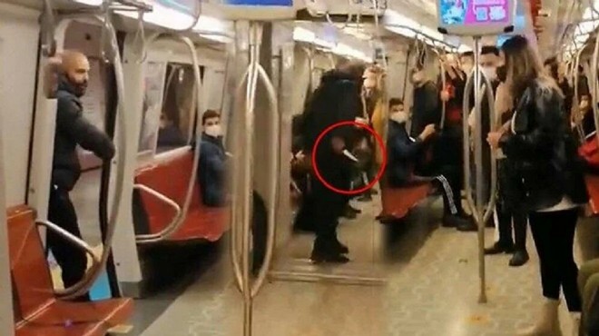 Metrodaki saldırgandan şaşkına çeviren suçlama