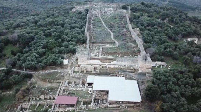 Metropolis Antik Kenti ndeki sarnıçlar gün yüzüne çıkarılacak