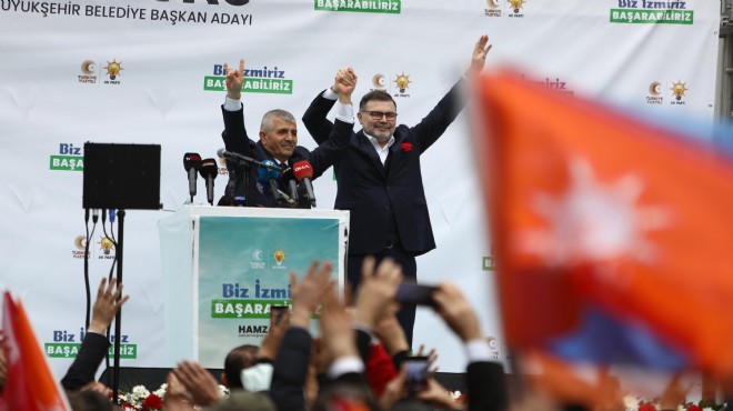 MHP’den karşılama töreninde mesajlar: İzmir’de devir Hamza Dağ’ın başkanlığı devridir!