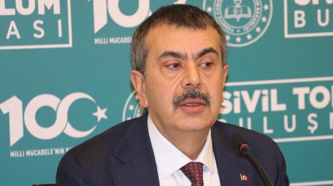 Milli Eğitim Bakanı Tekin, İzmir de yerel yönetimi hedef aldı: Belediye bize imar izni vermiyor!