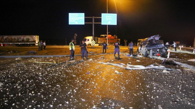 Minibüs takla attı... Sürücünün acı sonu!