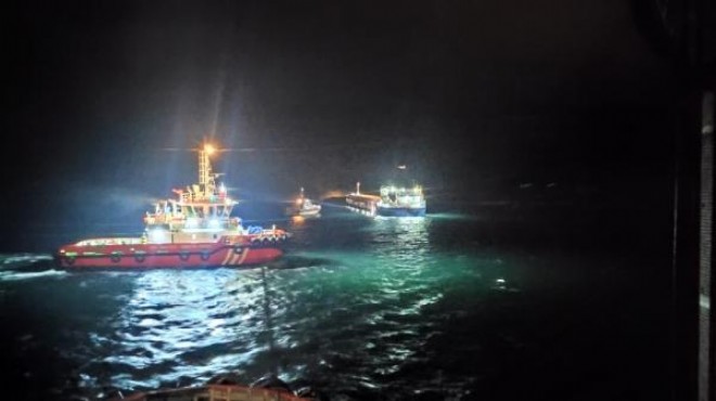 Çanakkale Boğazı nda karaya oturan gemi kurtarıldı