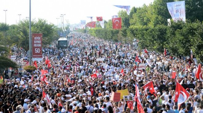 Mitinge kaç kişi katıldı? İşte CHP nin iddiası!