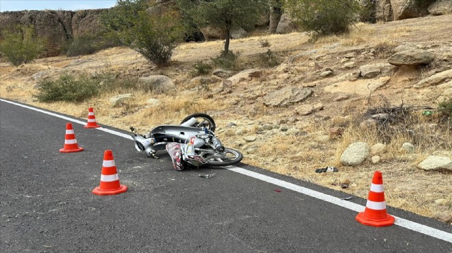 Motosiklet kazası: İki çocuk öldü!