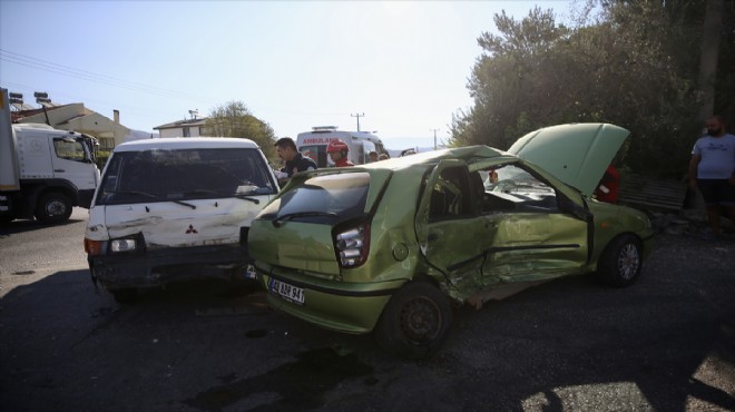 Muğla da feci kaza: 3 kişi yaralandı