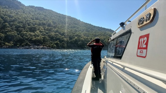 Muğla da orman yangınları için denizden devriye!