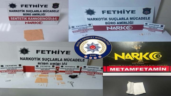 Muğla da zehir tacirlerine baskın: 4 tutuklama