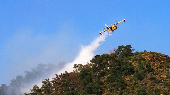 Muğla nın orman yangını raporu: 6 ayda 247 hektar kül oldu!