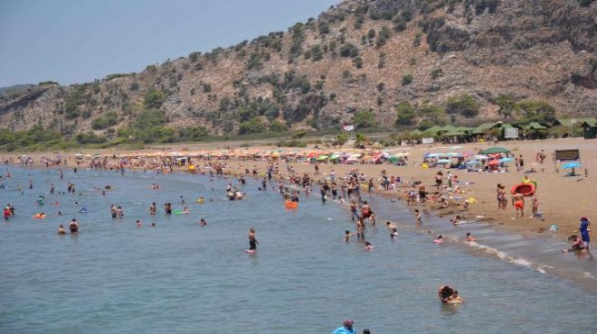 Muğla nın turizm cennetlerinde tatilci bereketi