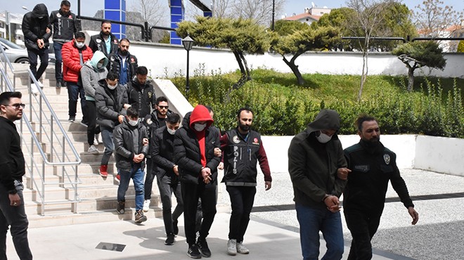 Muğla ve Aydın daki zehir operasyonunda 11 gözaltı