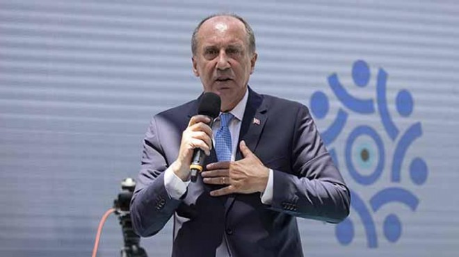 Muharrem İnce den kumpas açıklaması