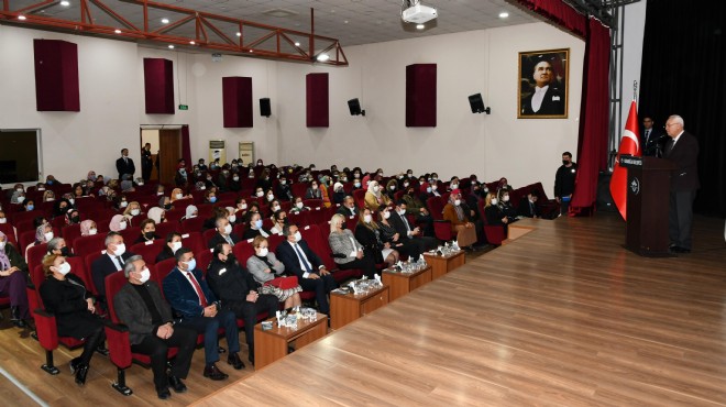 Narkotik seminerine Karabağlar da yoğun ilgi